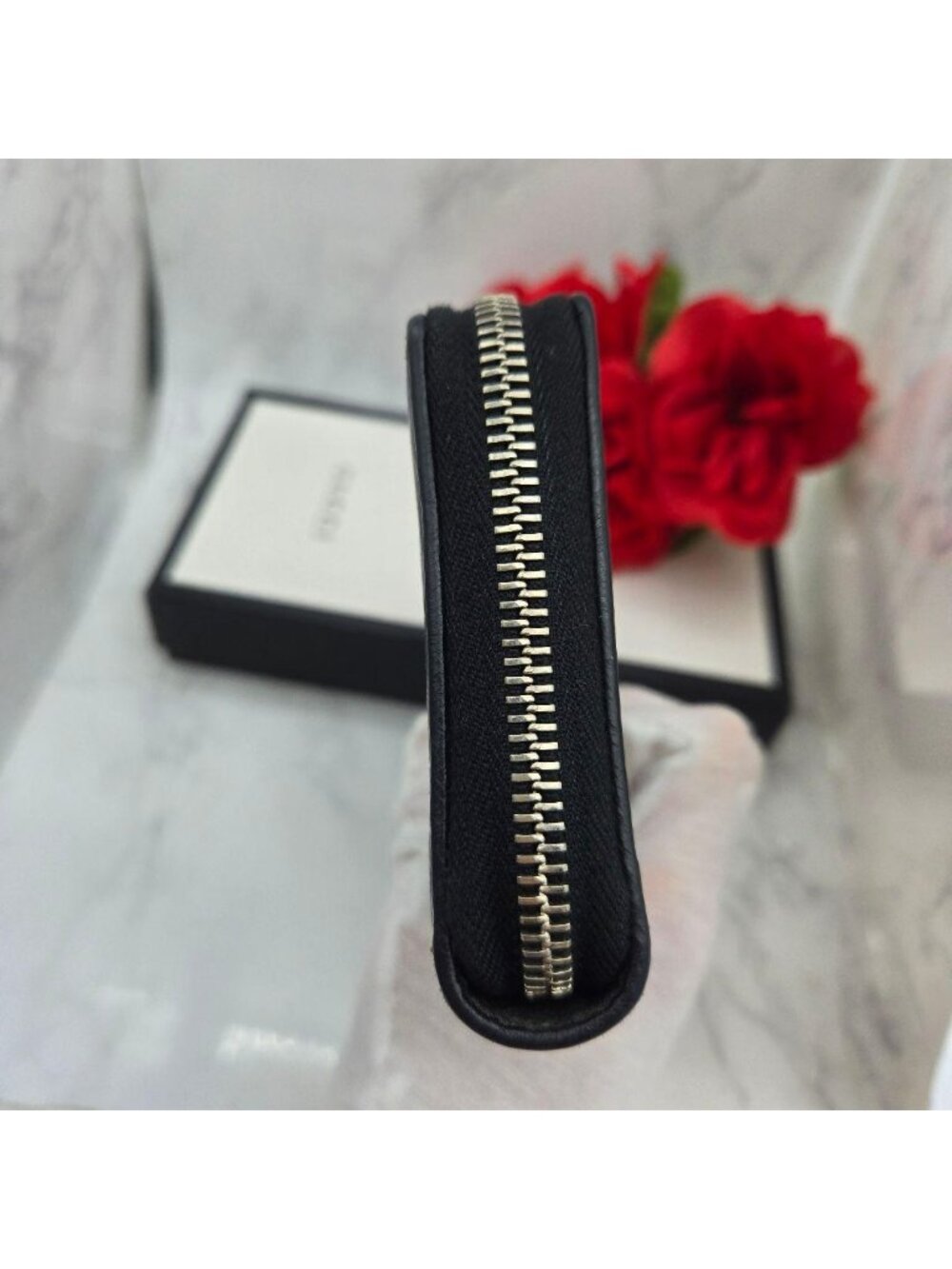 Gucci Wallet GG Marina Black - Picture 8 of 16